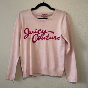 Juicy Couture Pullover Sweater Sz Small Women’s NWT Whisper Pink